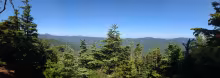 View from Lower Wolf Jaw